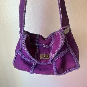 CHANEL Shearling Shoulder Bag